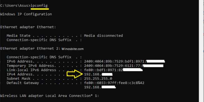Find Our Router IP Address