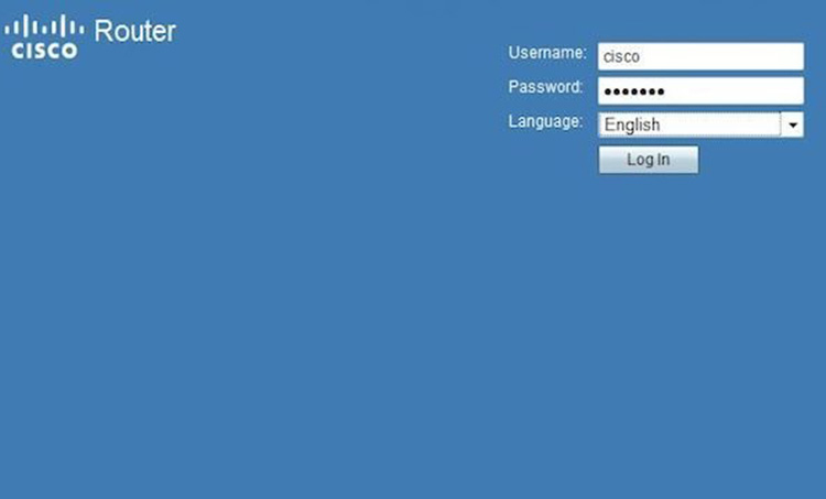 Cisco Router Login, IP Address, Username and Password